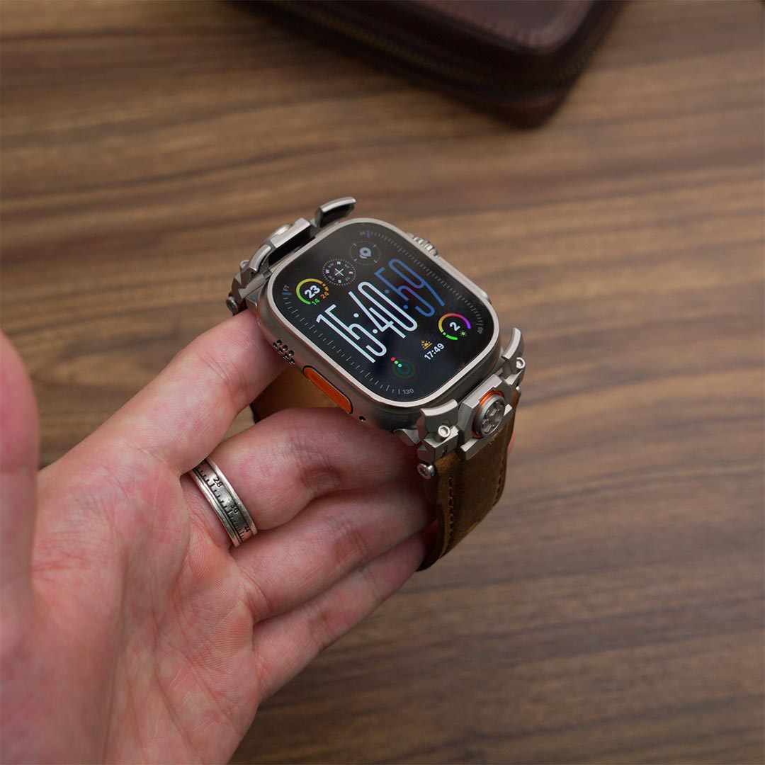 Wild Energy Leather Band for Apple Watch