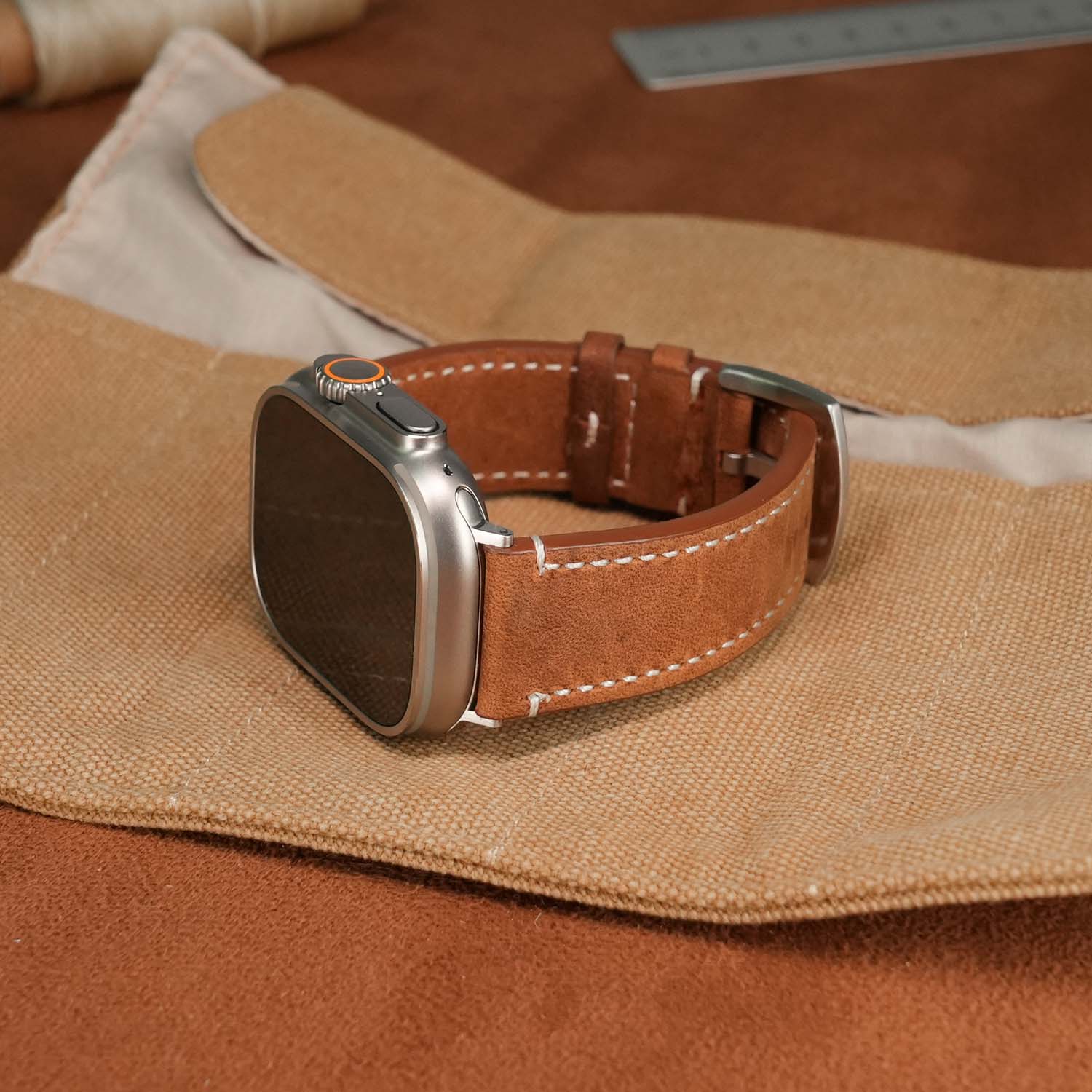 Luxury Vintage Leather Strap