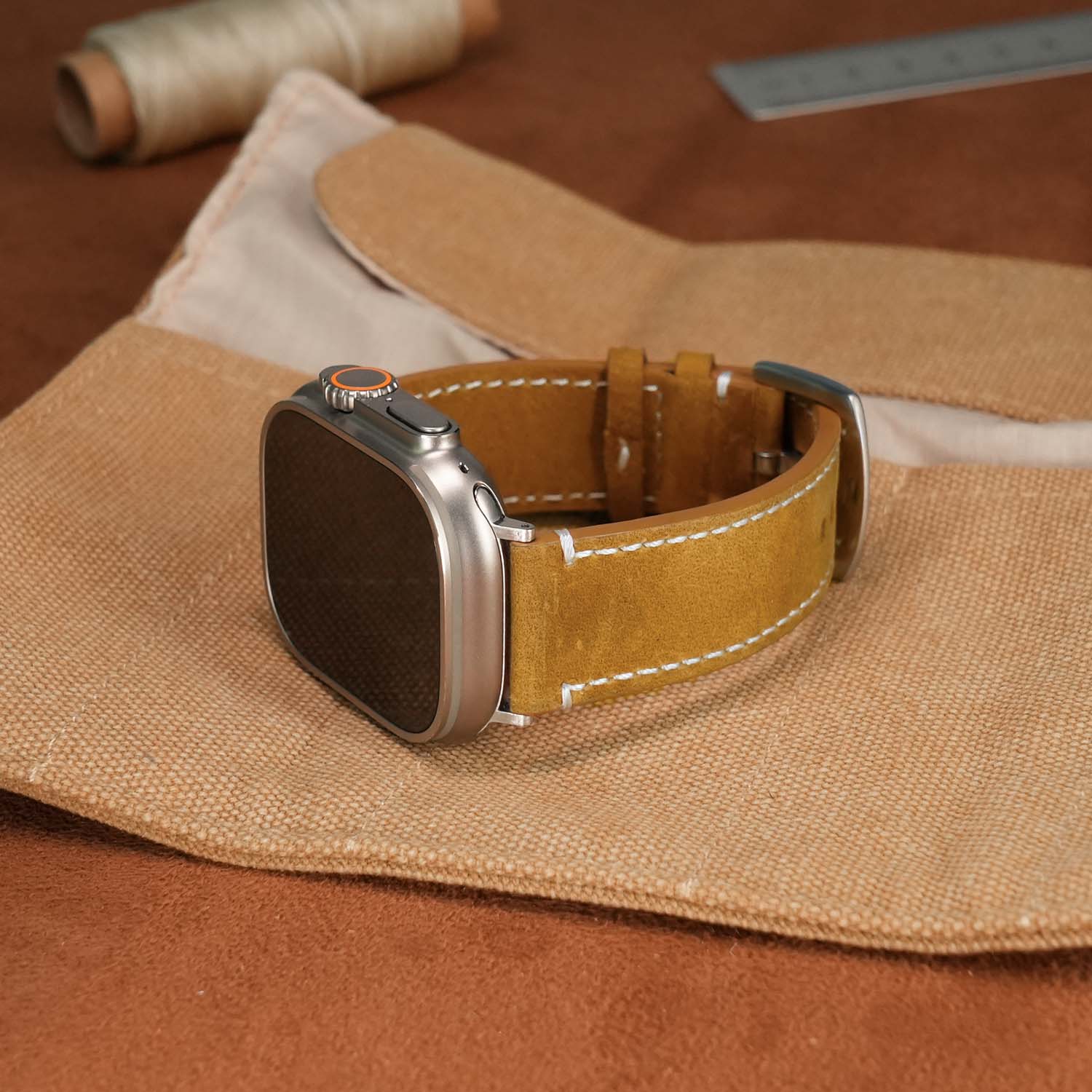 Luxury Vintage Leather Strap