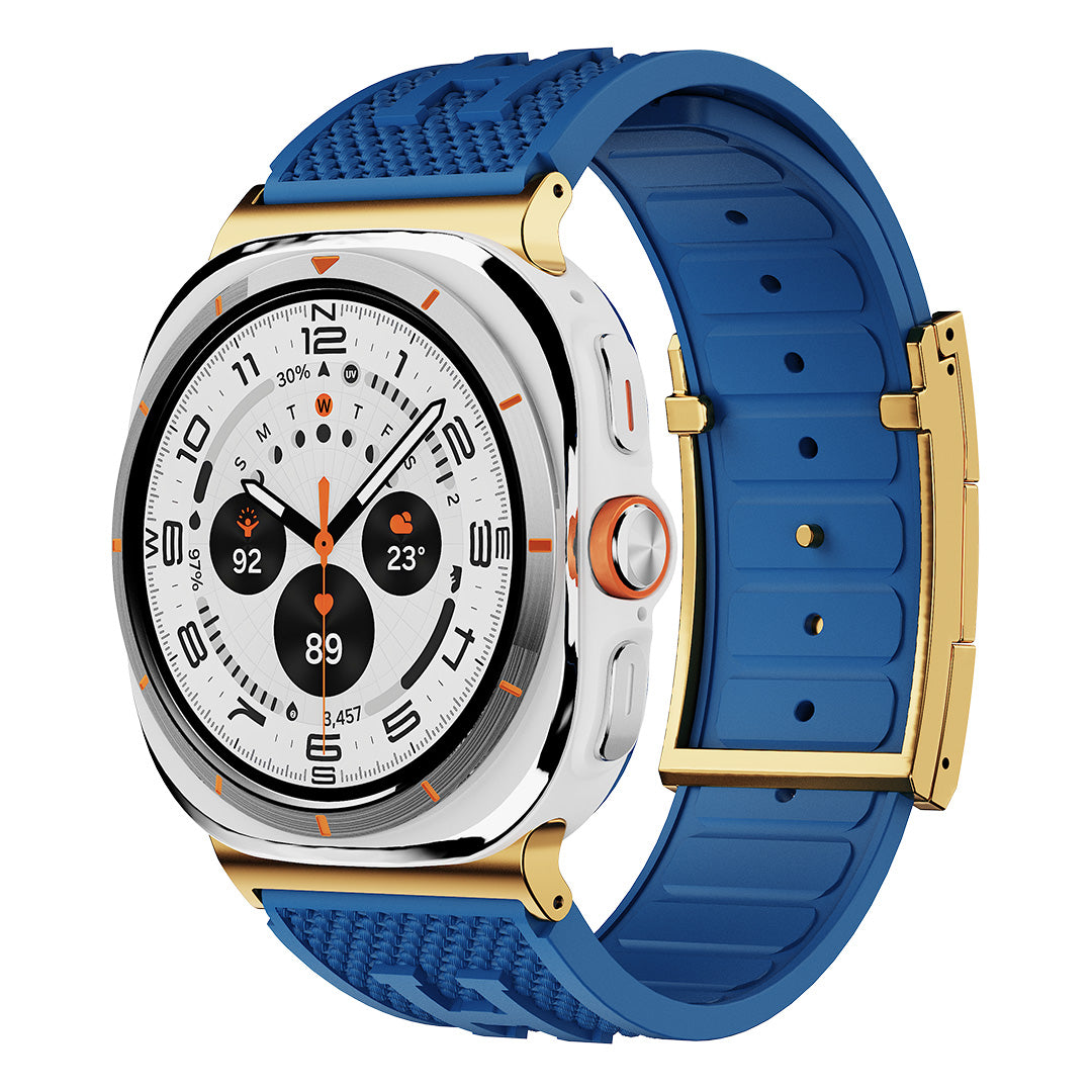 Holiday Weave Silicone Band For Galaxy Watch