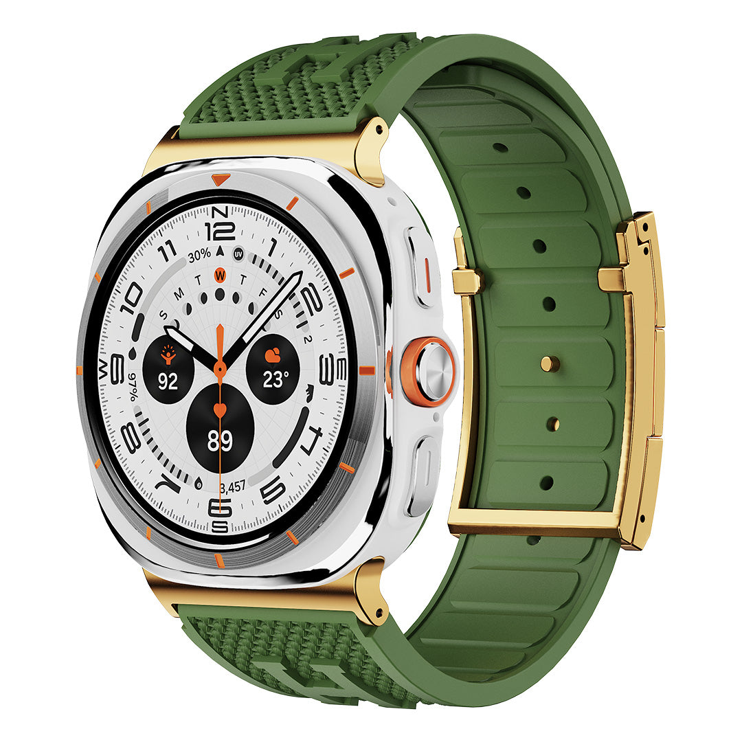 Holiday Weave Silicone Band For Galaxy Watch