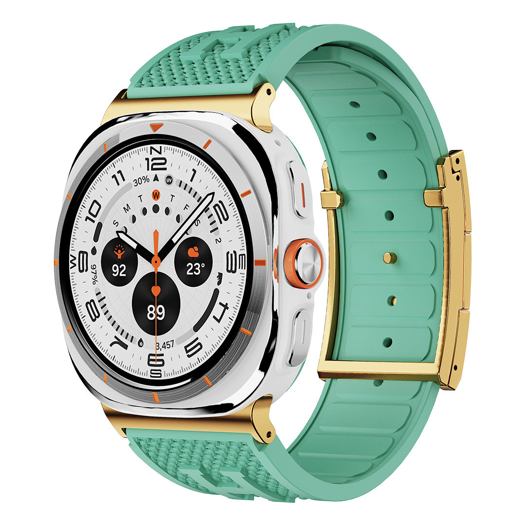 Holiday Weave Silicone Band For Galaxy Watch