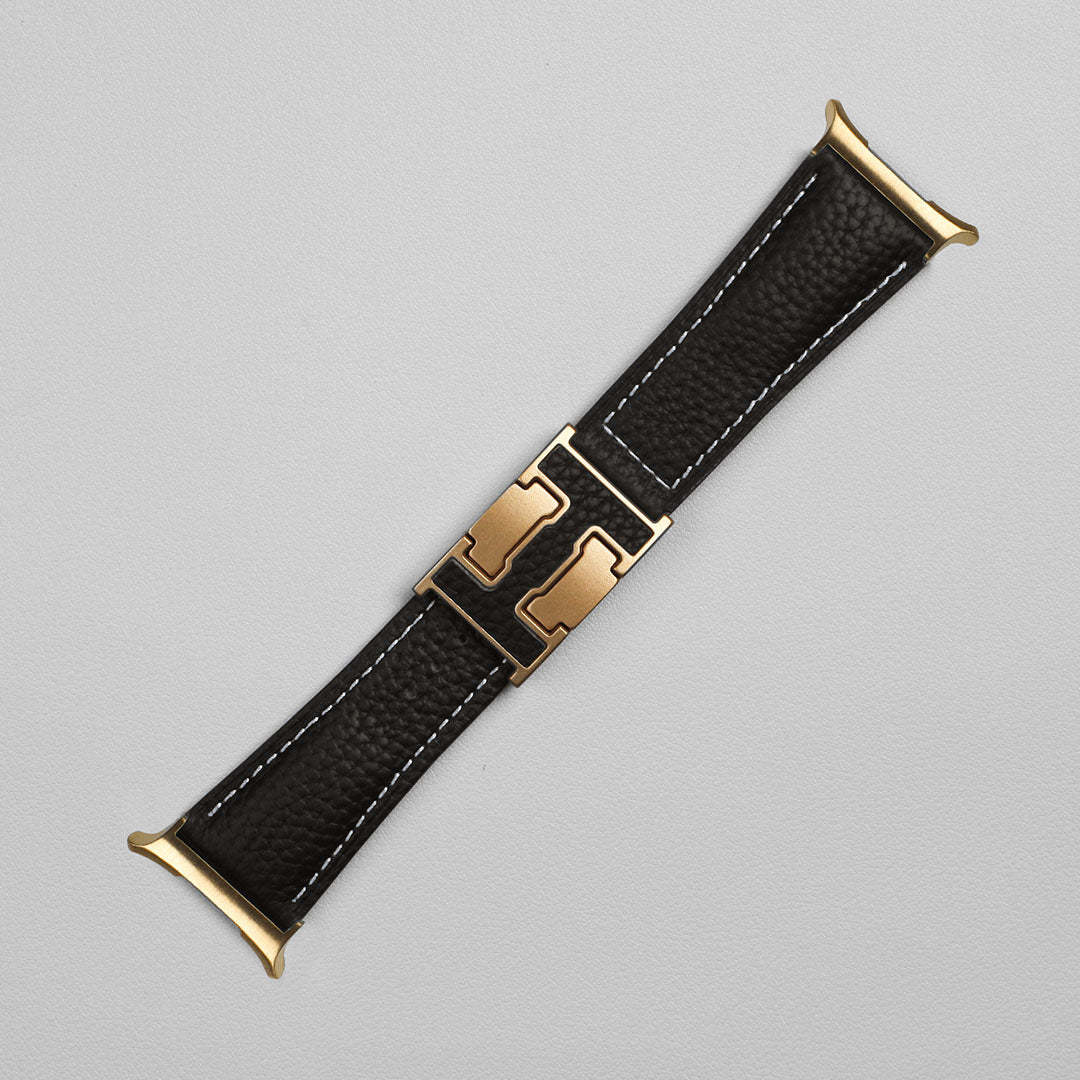 Pebbled Leather Holiday Band For Samsung Galaxy Watch Ultra