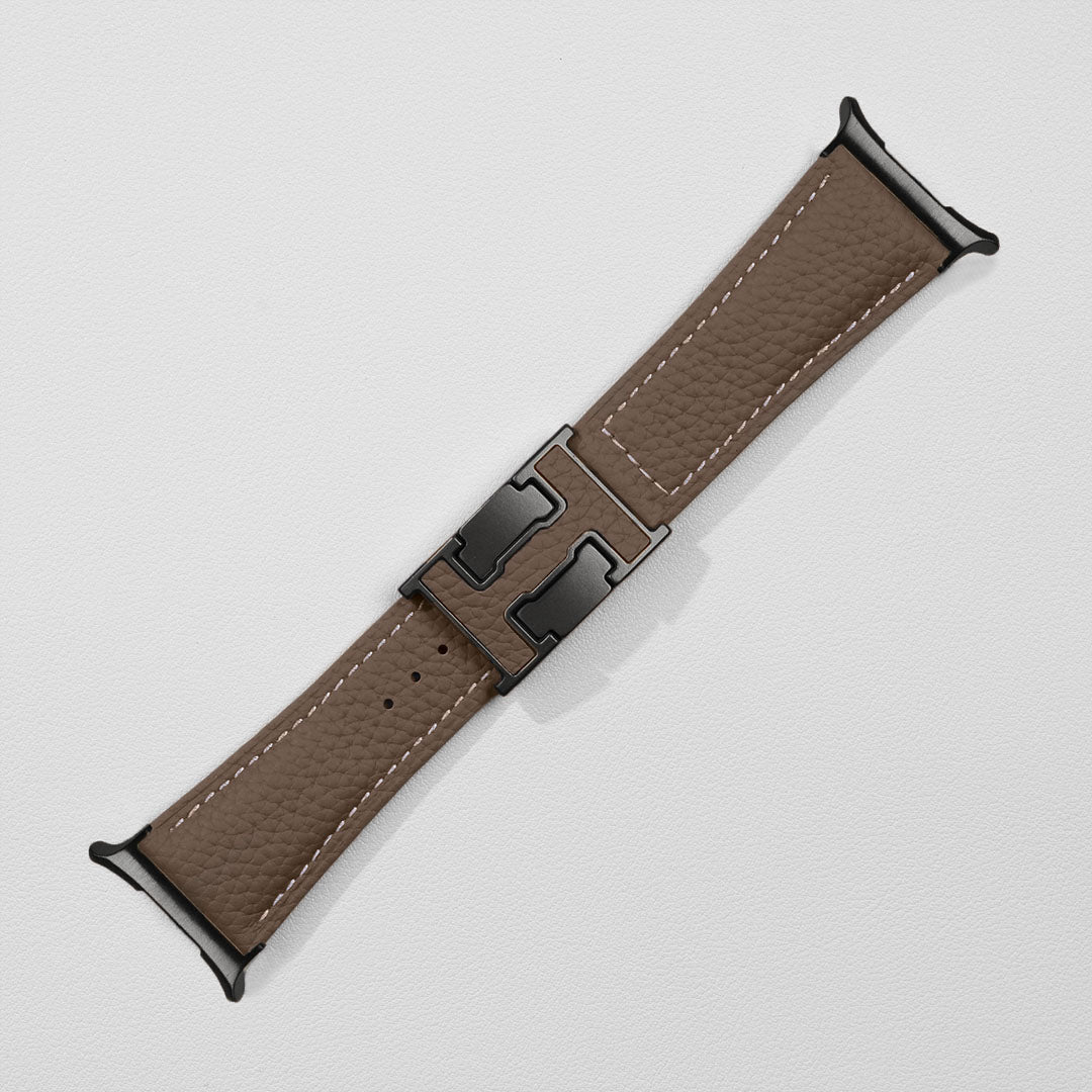 Pebbled Leather Holiday Band For Samsung Galaxy Watch Ultra