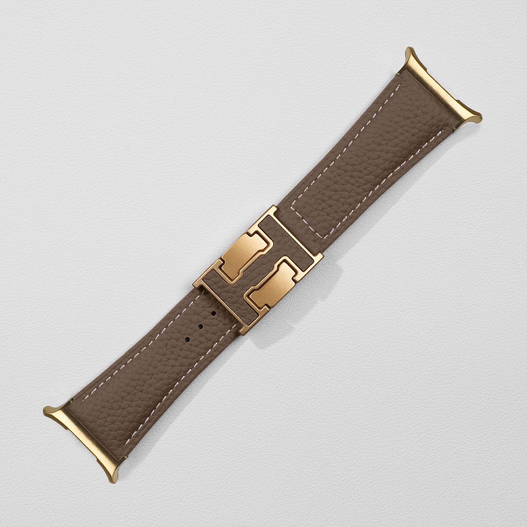 Pebbled Leather Holiday Band For Samsung Galaxy Watch Ultra