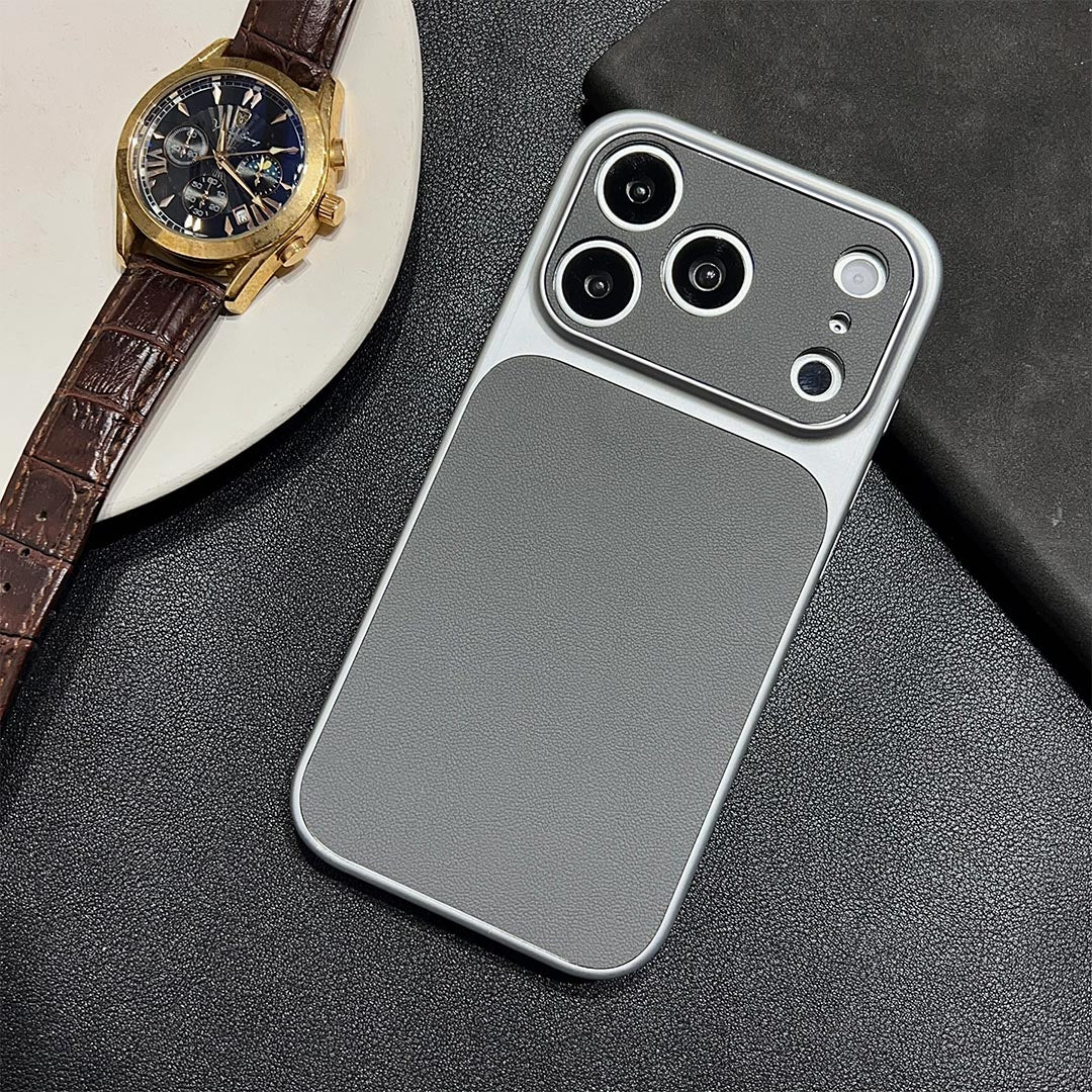 The Leather Inlay iPhone Case