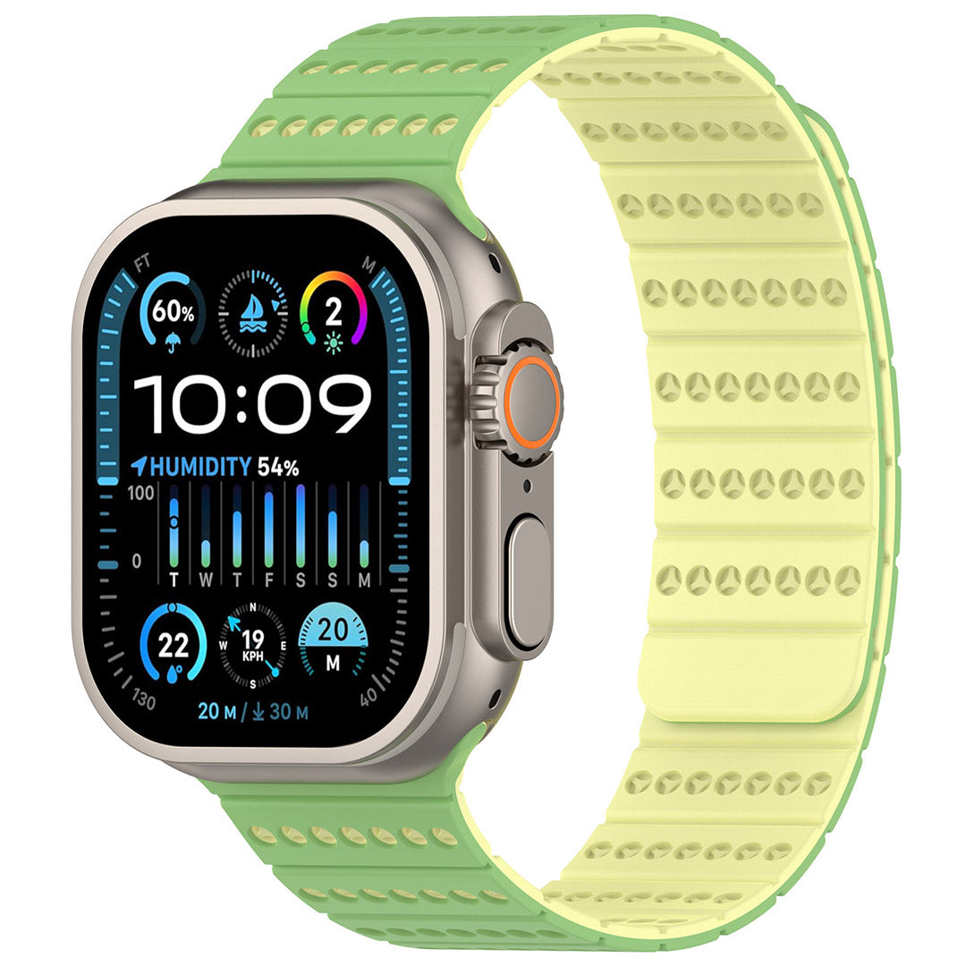 Honeycomb Silicone Magnetic Apple Watch Band
