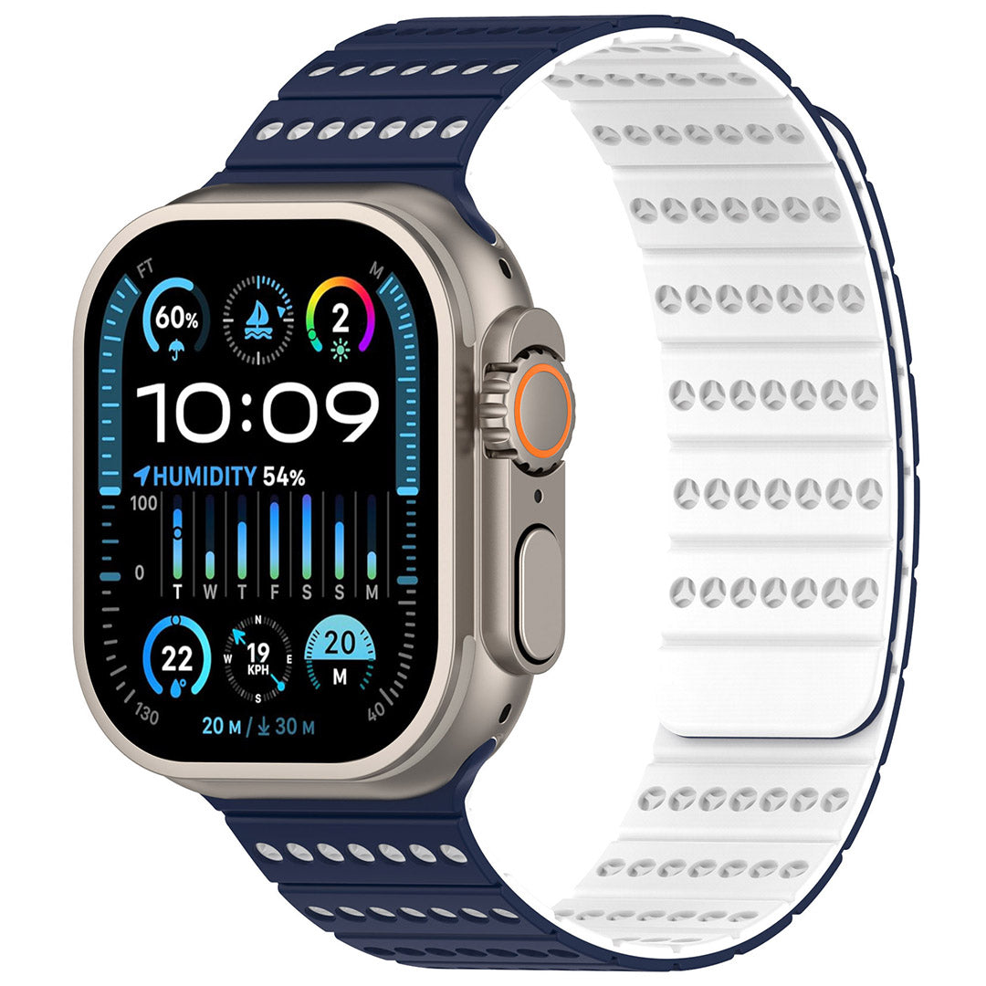 Honeycomb Silicone Magnetic Apple Watch Band