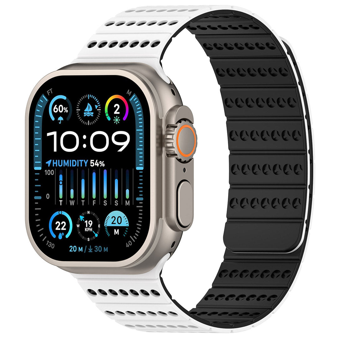 Honeycomb Silicone Magnetic Apple Watch Band