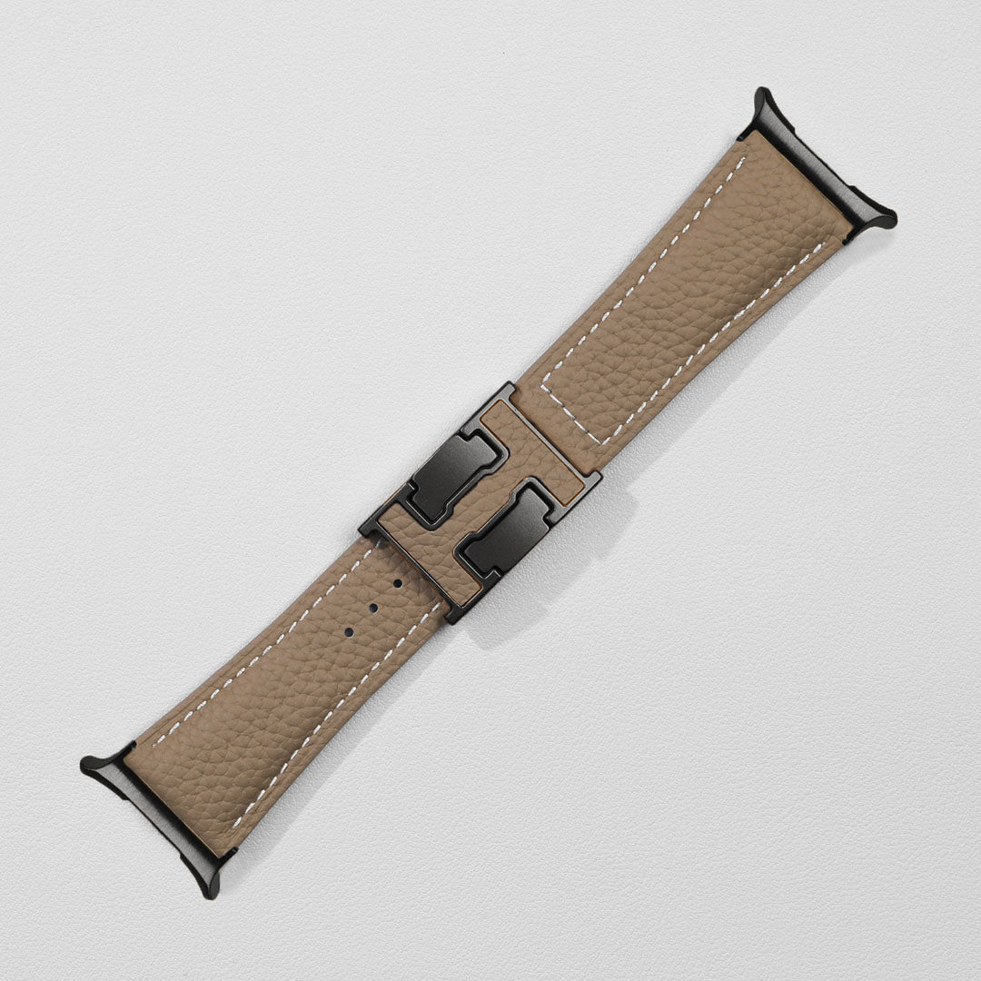 Pebbled Leather Holiday Band For Samsung Galaxy Watch Ultra