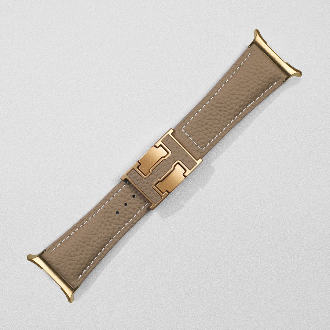Pebbled Leather Holiday Band For Samsung Galaxy Watch Ultra