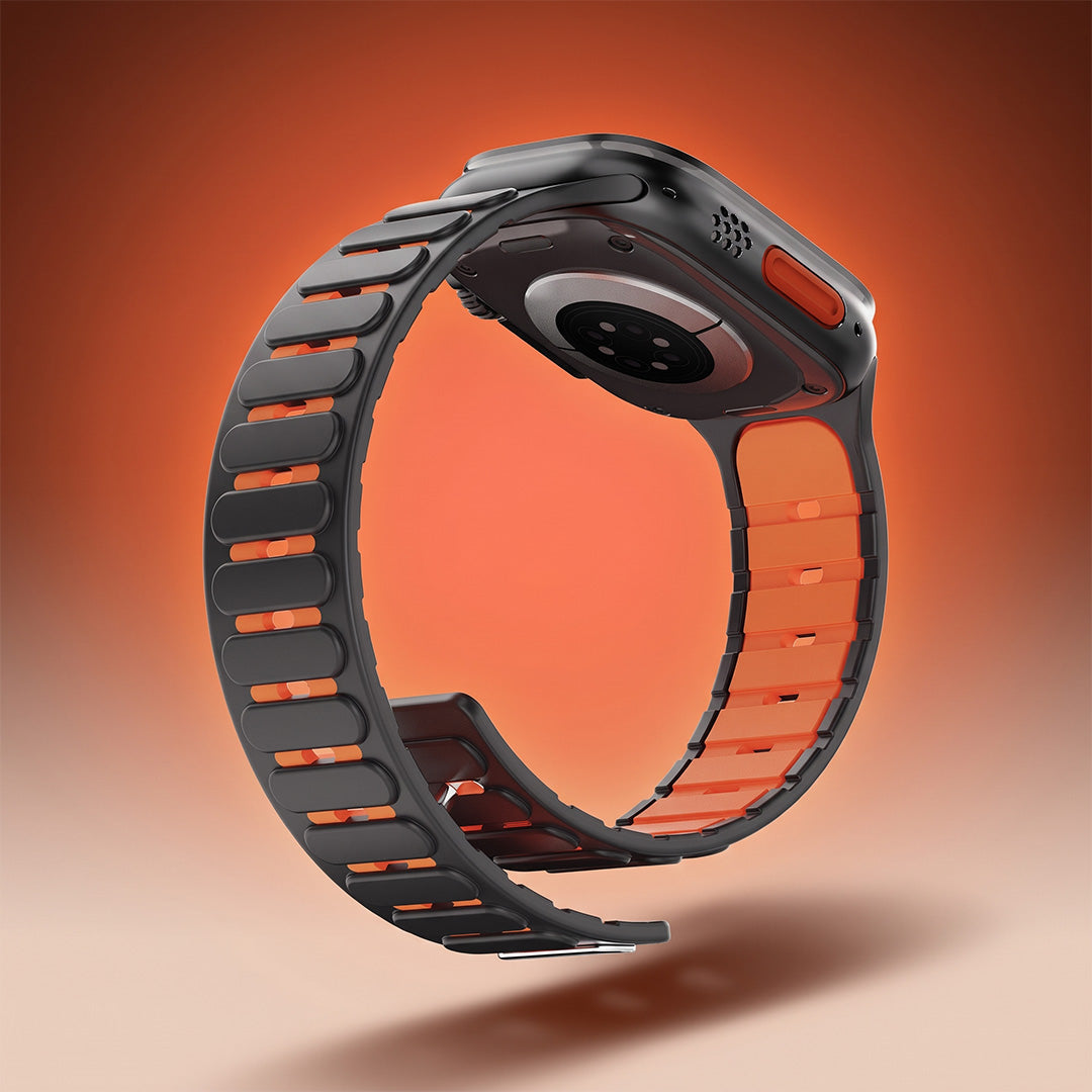 Dynamic Magnetic Silicone Watch Band for Apple Watch