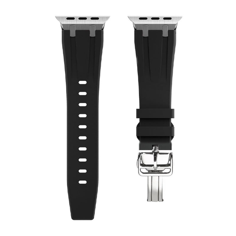 Luxury AP Folding Buckle Silicone Strap
