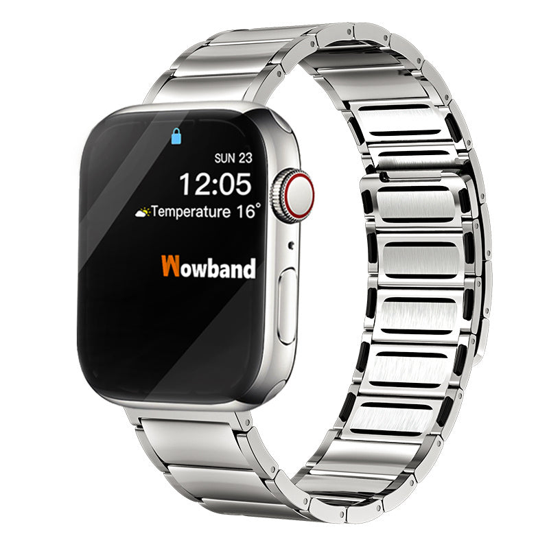 Magnetisches Edelstahl-Uhrenarmband für die Apple Watch