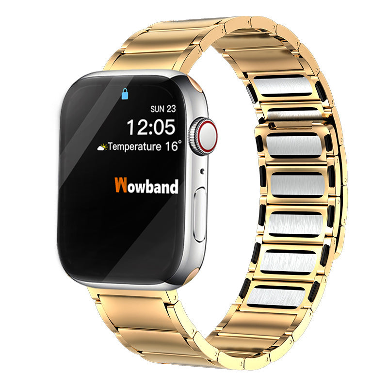 Magnetisches Edelstahl-Uhrenarmband für die Apple Watch