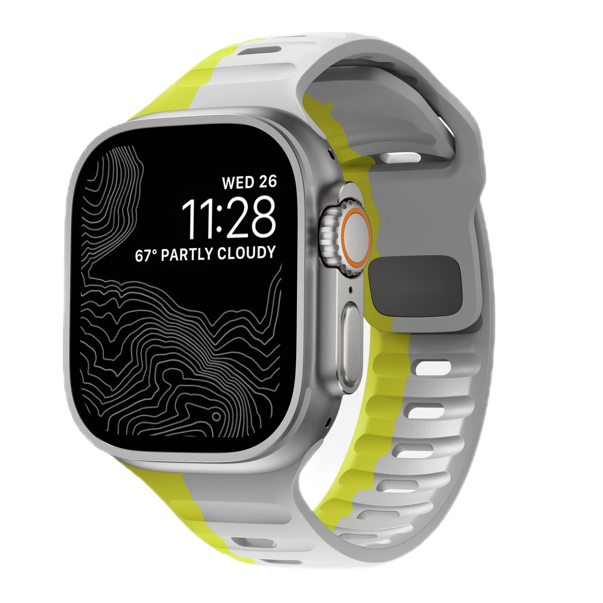 Colorblock Silicone Band