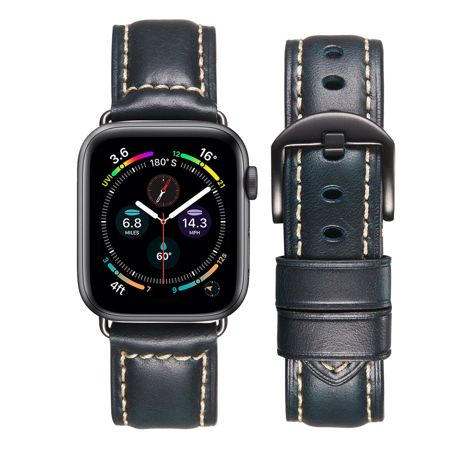 Vintage Waxed Leather Strap