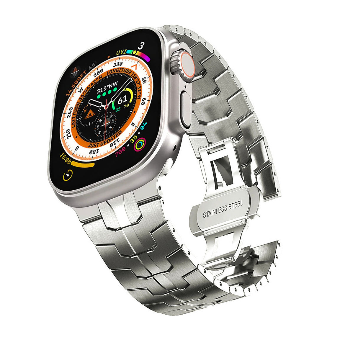 LUXURY MECHA METAL LINK BAND 14