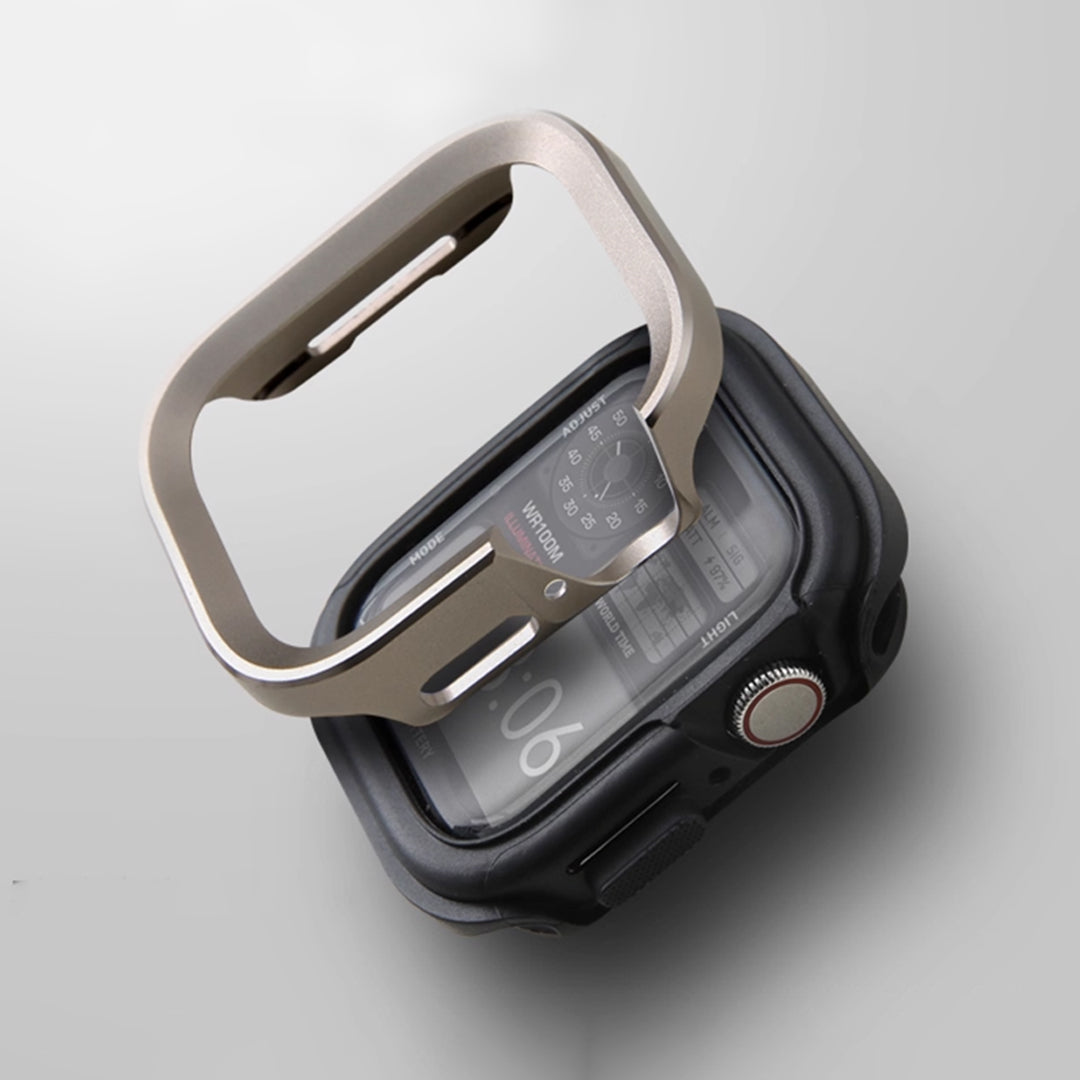 Convex-Edged Metal Case For Apple Watch