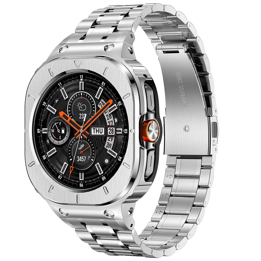 Rugged Stainless Steel Retrofit Kit For Galaxy Watch Ultra