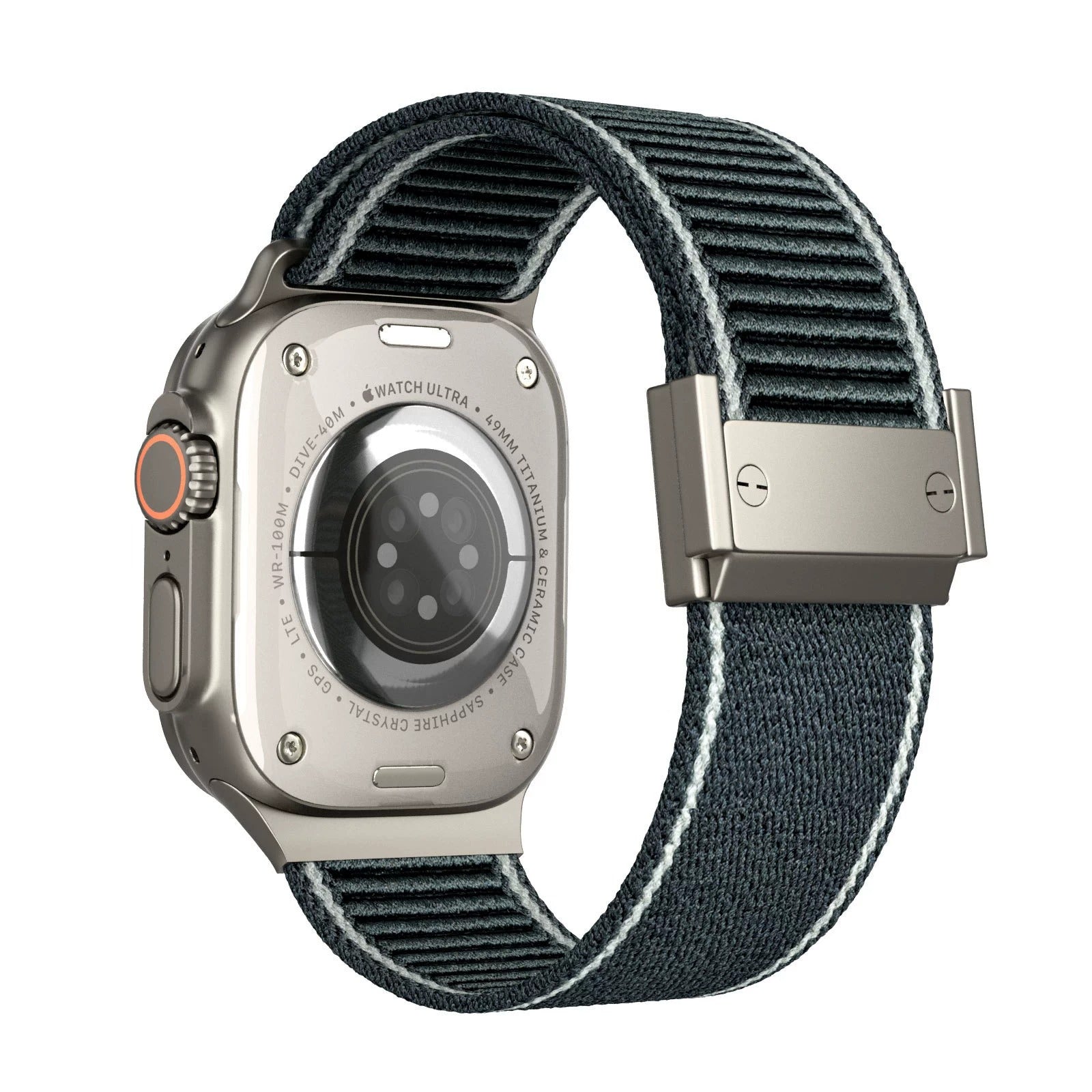Nylon Braided Magnetic Buckle Band for Apple Watch