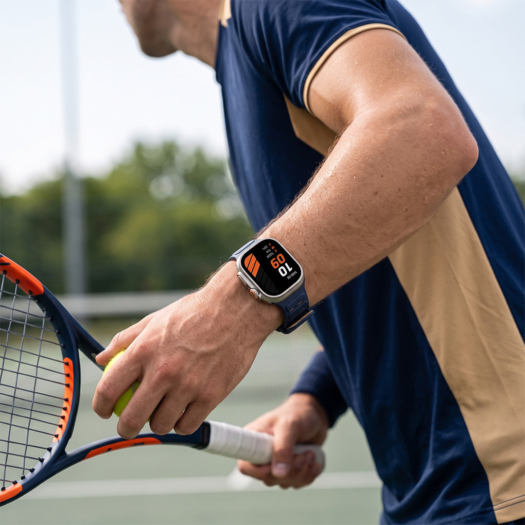 Dynamic Magnetic Silicone Watch Band for Apple Watch