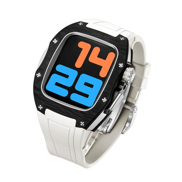 Fluoroelastomer Carbon Fiber Titanium Band LUX9008