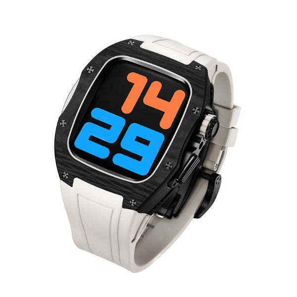 Fluoroelastomer Carbon Fiber Titanium Band LUX9008
