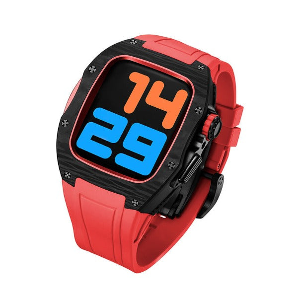 Fluoroelastomer Carbon Fiber Titanium Band LUX9008