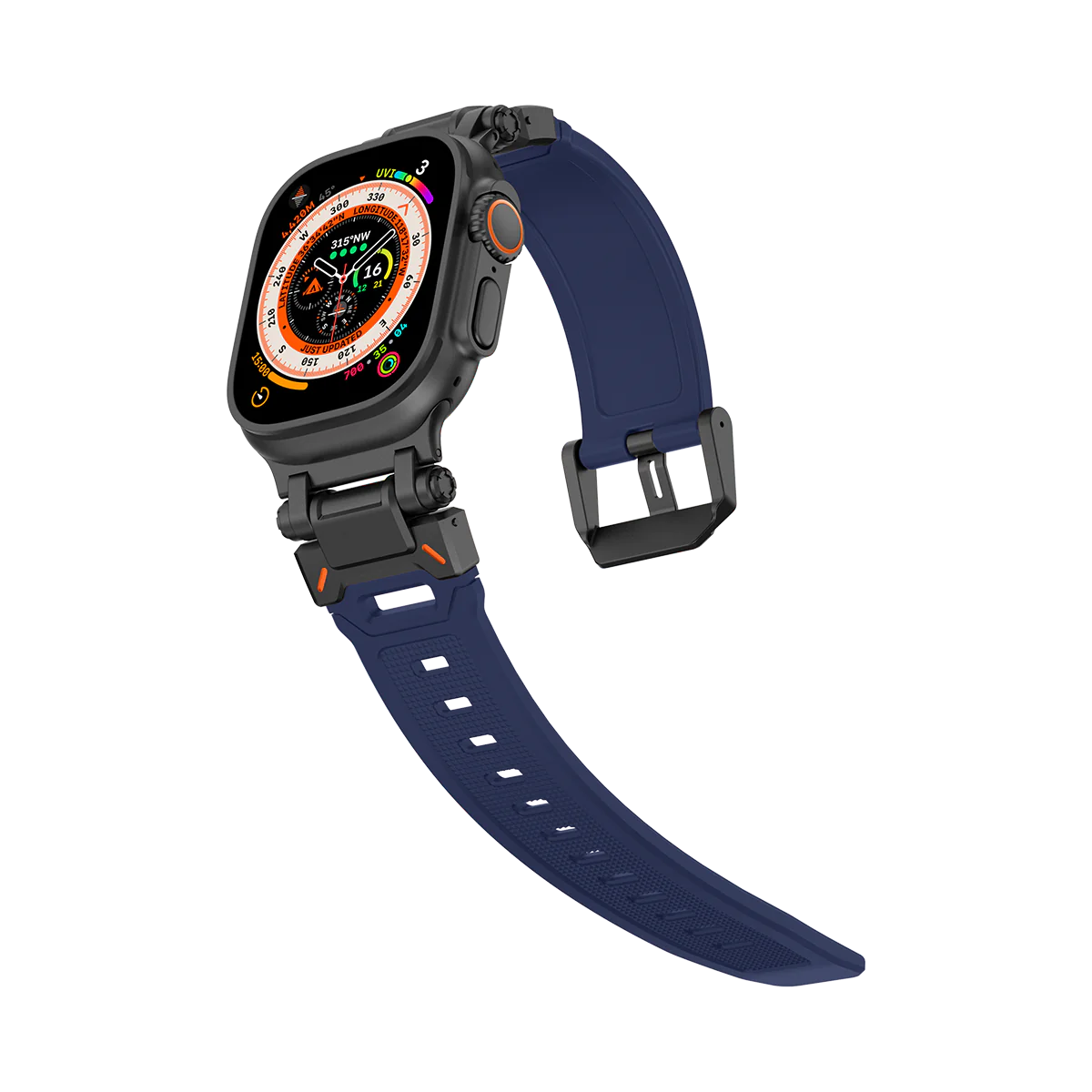 #Color_Black-Blue Band