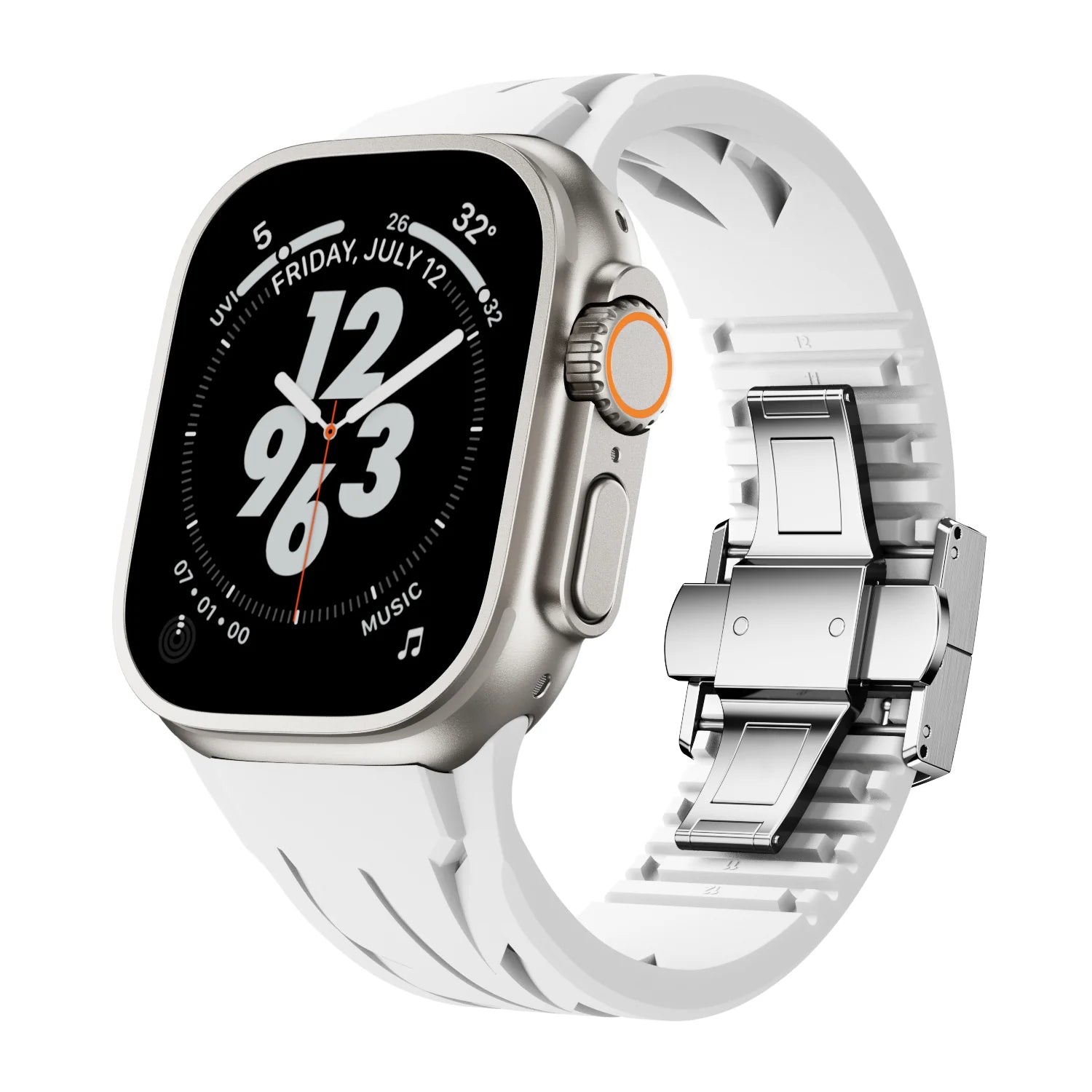 RM Butterfly Buckle Rubber Band for Apple Watch