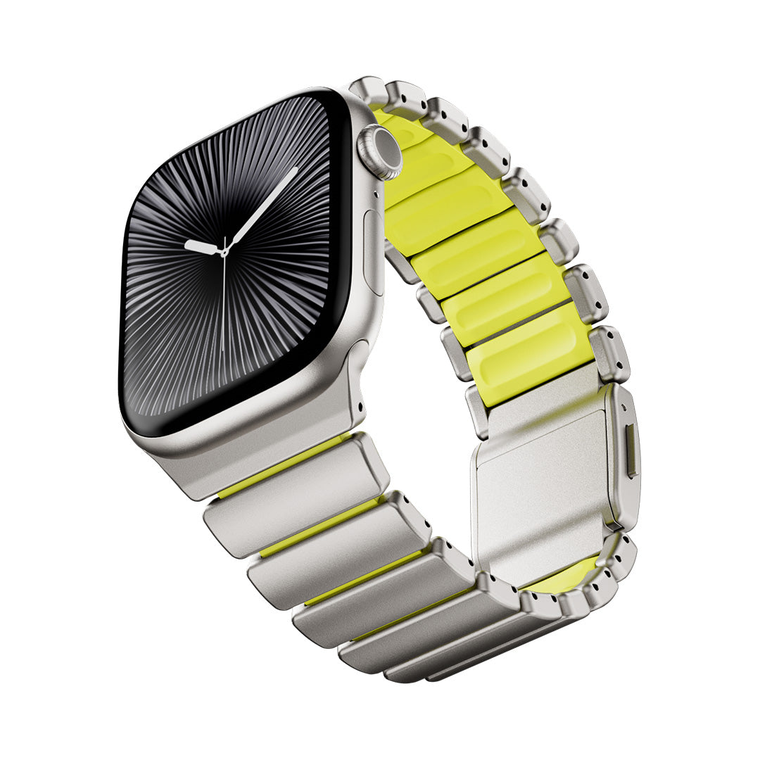 #Color_Titanium Neon Green