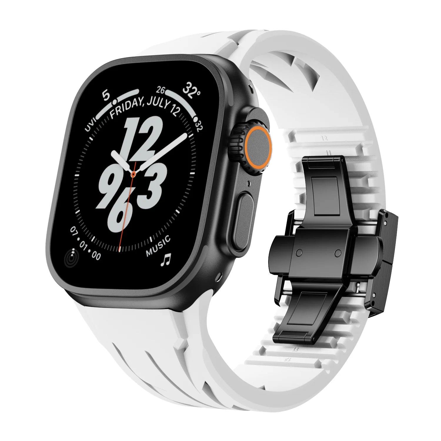 RM Butterfly Buckle Rubber Band for Apple Watch