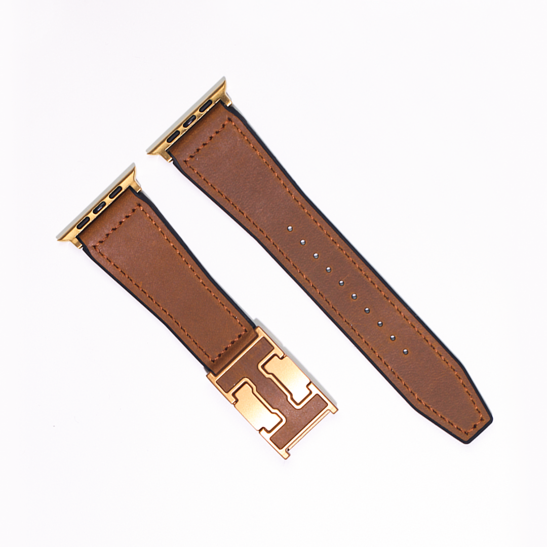 Leather Magnetic Buckle classic Band for Apple Watch