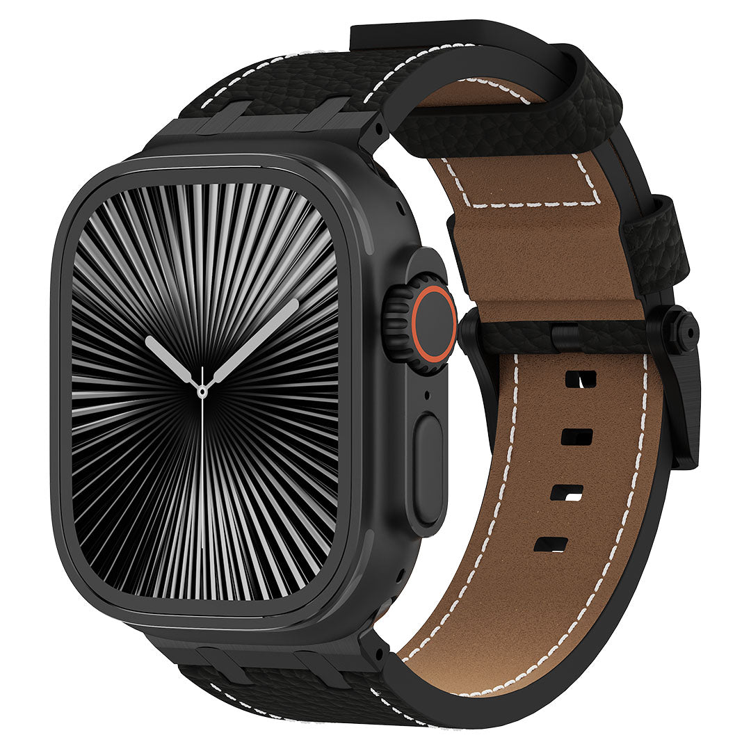 AP Lychee Leather Band For Apple Watch