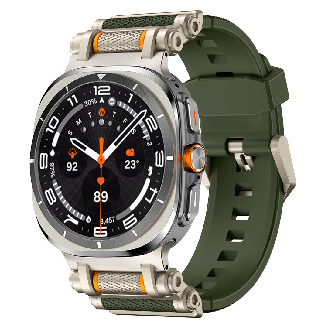 Rotation Axis Silicone Band For Galaxy Watch Ultra