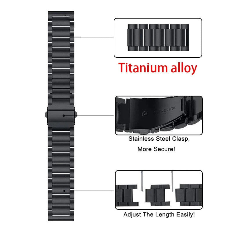 Samsung/Garmin Titanium Watch Band LUX202