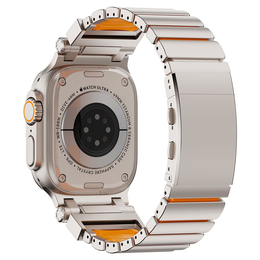 EXPLORERS SPACE9 TITANIUM FKM BAND [GlideLock Clasp]
