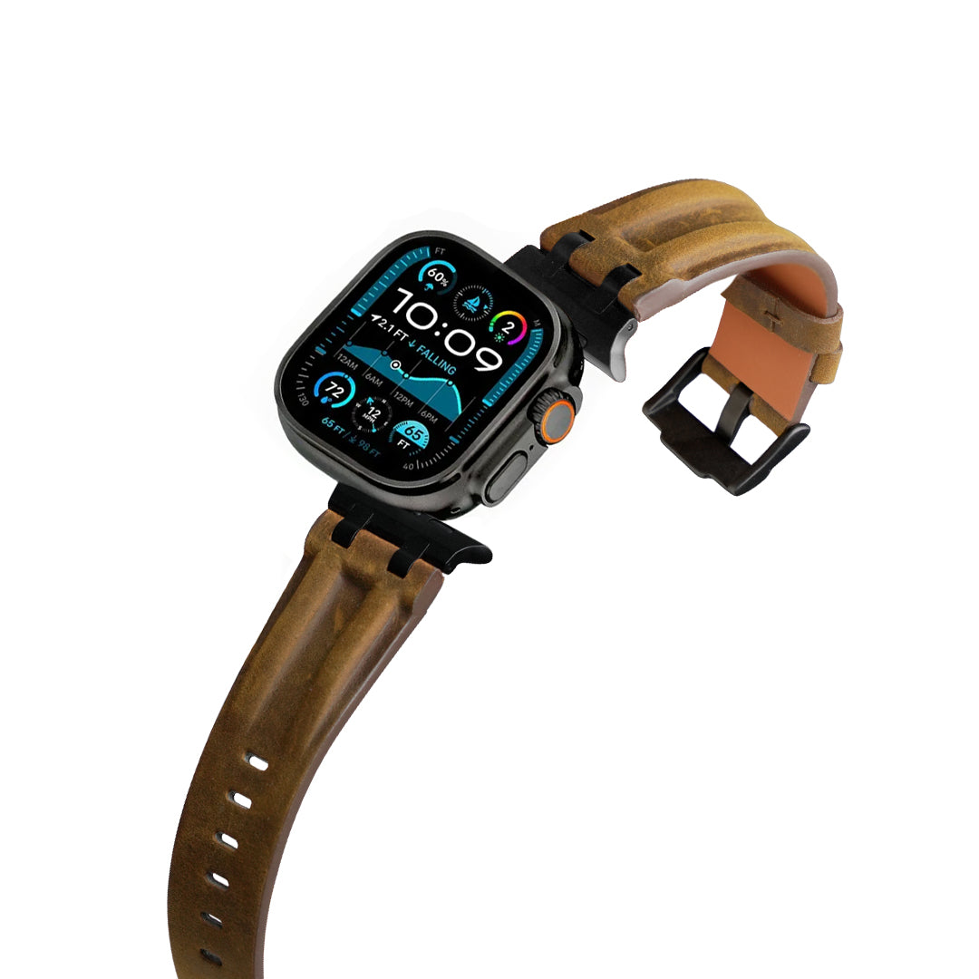 AP Hill Grain Leather Strap for Apple Watch