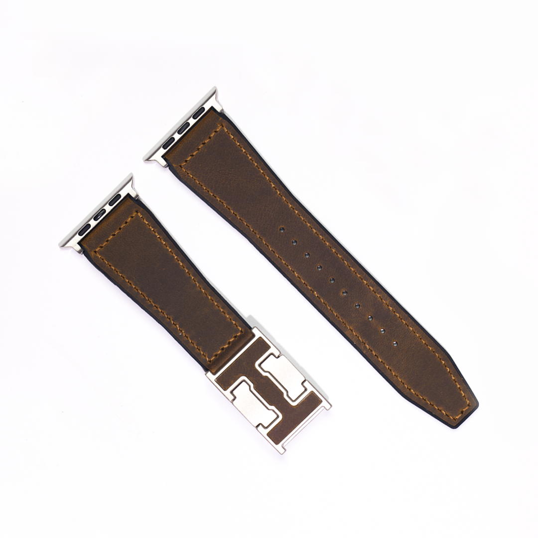 Leather Magnetic Buckle classic Band for Apple Watch