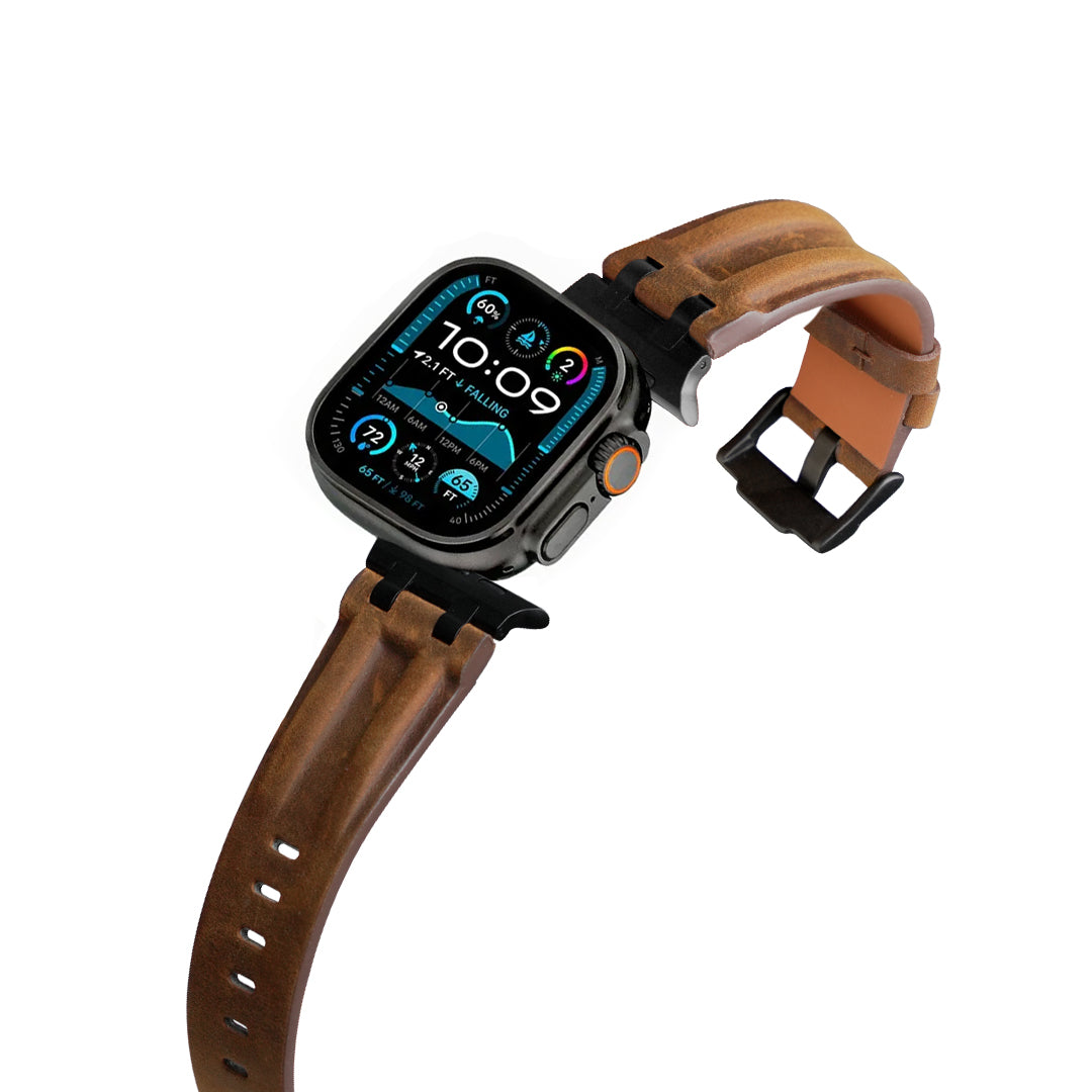 AP Hill Grain Leather Strap for Apple Watch