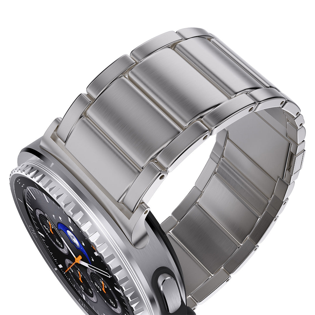 TITANIUM LINK MAGNETIC BAND LUX20 For Galaxy Watch