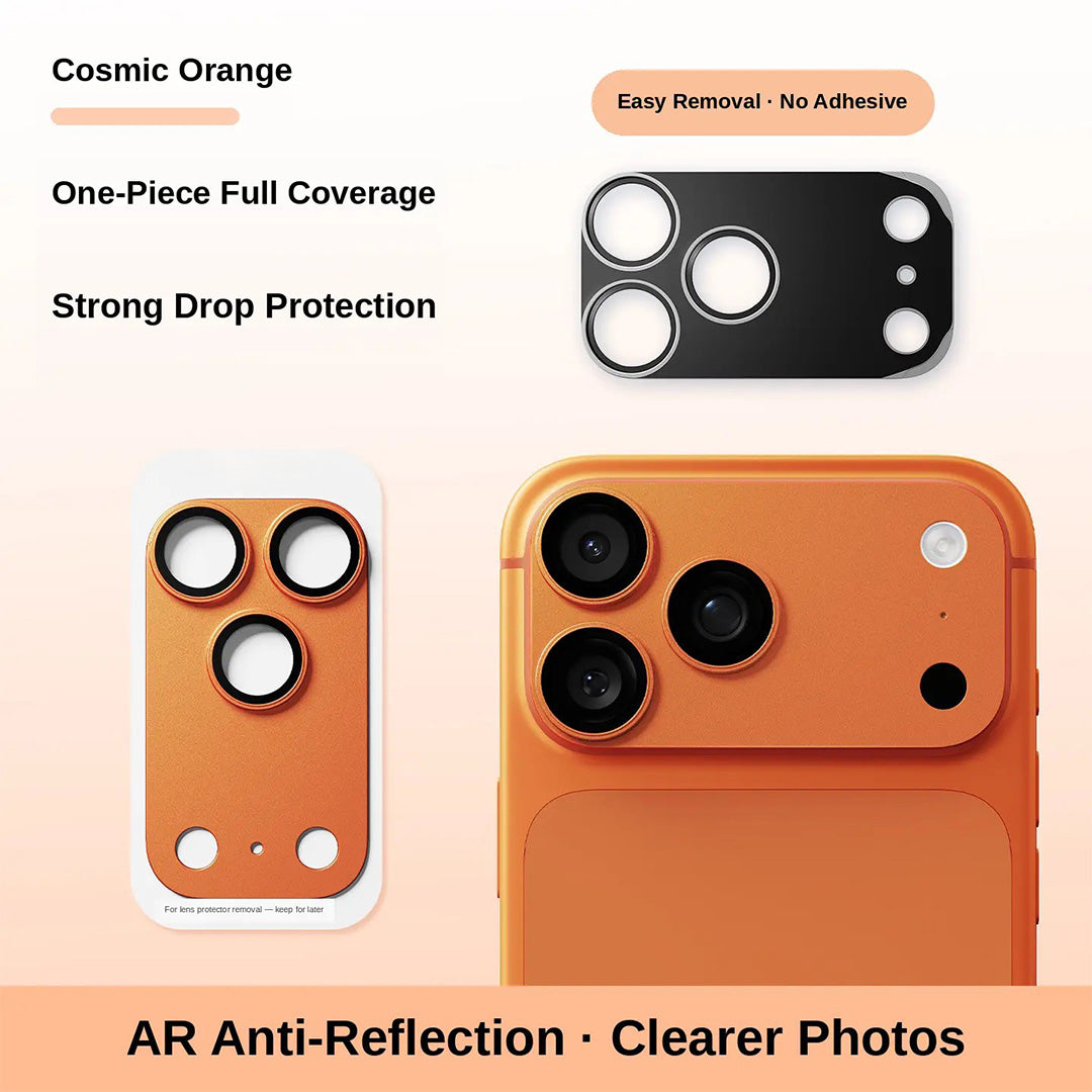 AR anti-reflective lens film for iPhone 18