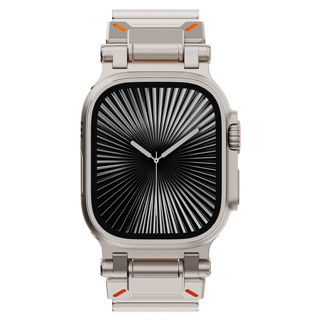 EXPLORERS SPACE9 TITANIUM FKM BAND [GlideLock Clasp]