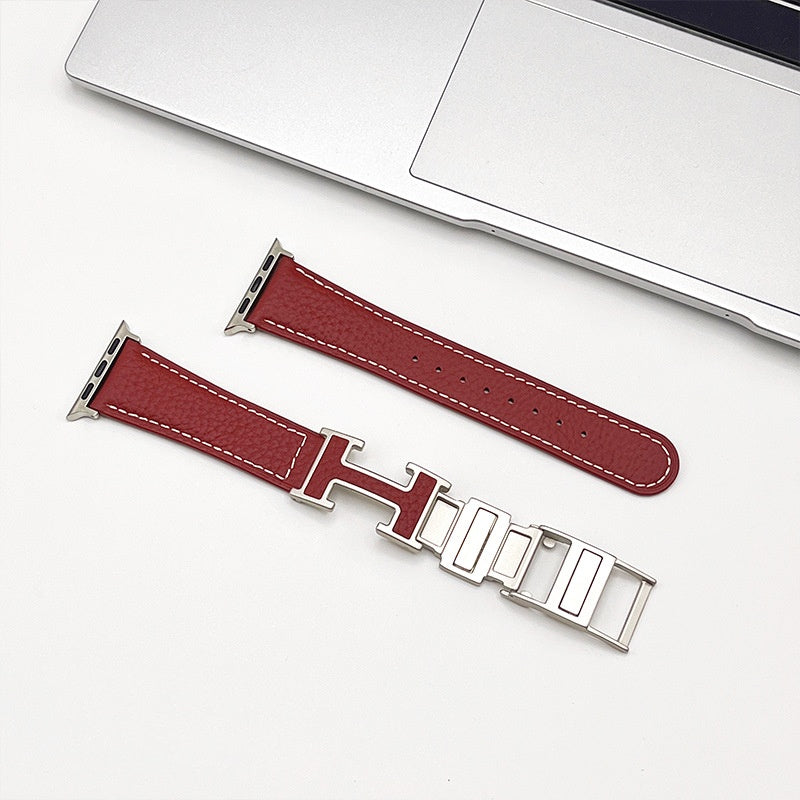 Leather Magnetic Holiday Style Watch Strap