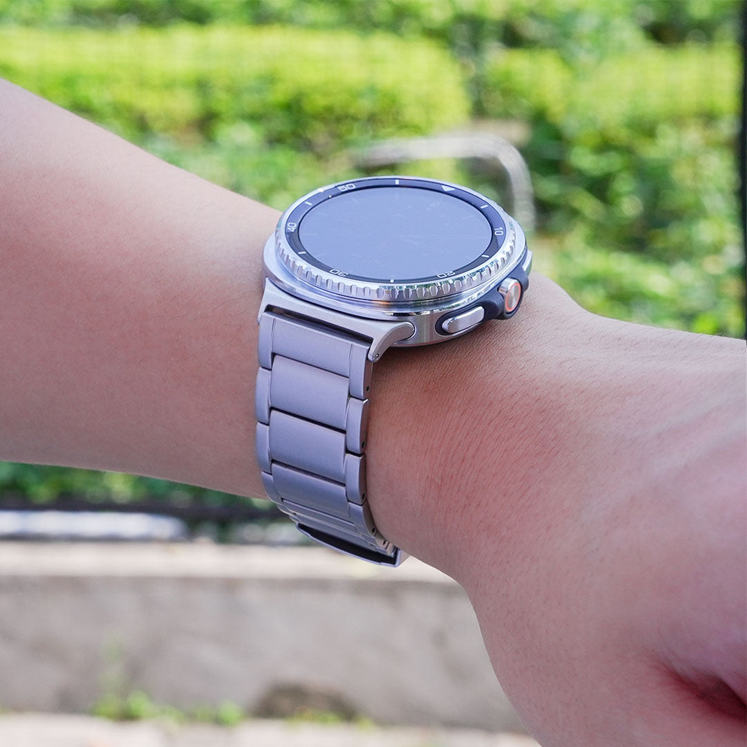 TITANIUM LINK BAND LUX913 FOR GALAXY WATCH