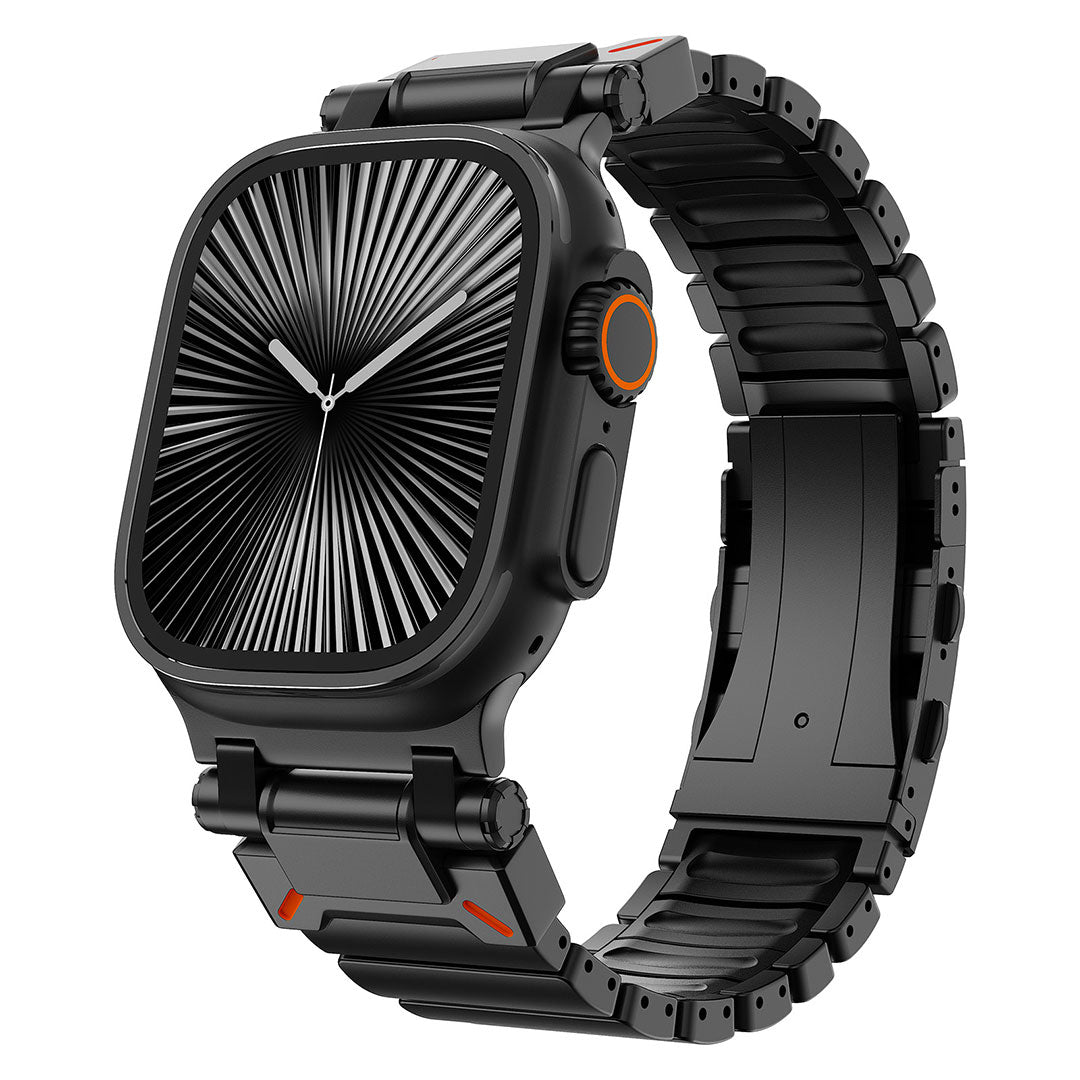 EXPLORERS SPACE9 TITANIUM FKM BAND [GlideLock Clasp]