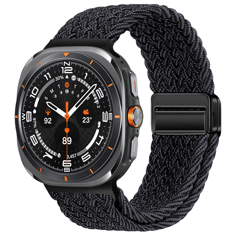 Nylon Braided Magnetic buckle Band For Galaxy Watch Ultra