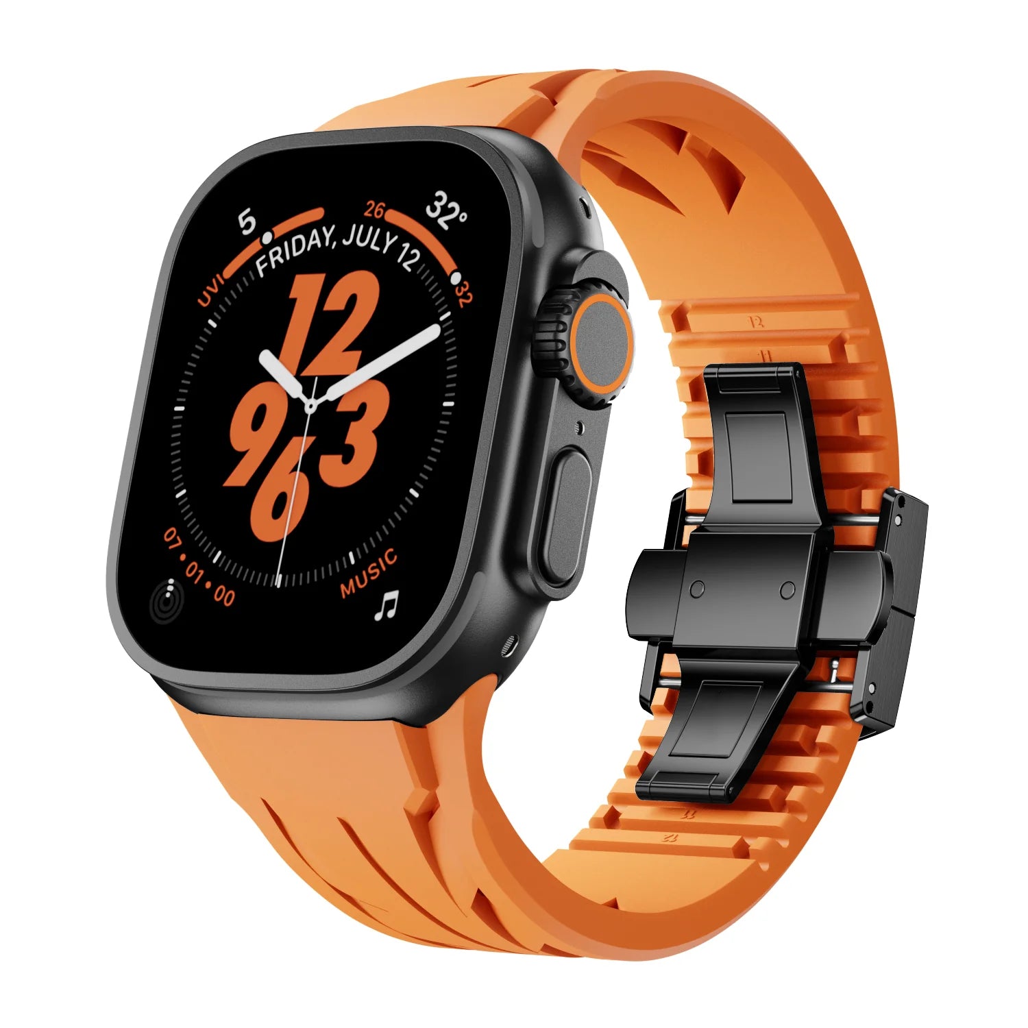 RM Butterfly Buckle Rubber Band for Apple Watch