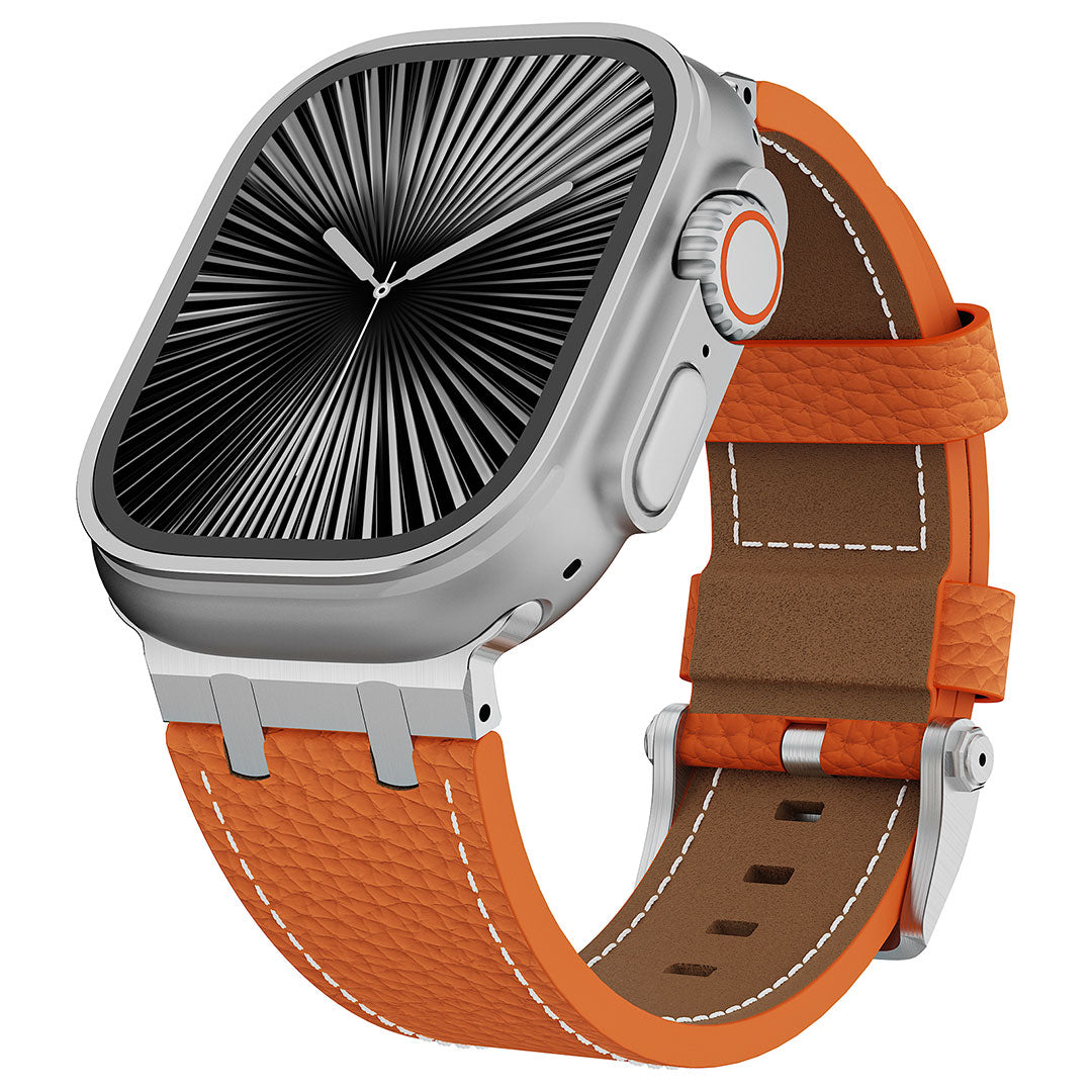 AP Lychee Leather Band For Apple Watch